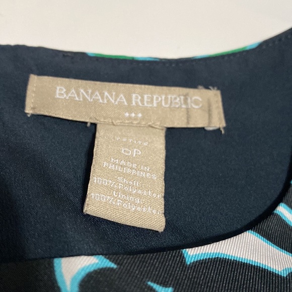 Banana Republic paisley print 3/4 sleeves dress - Picture 3 of 5